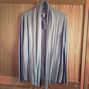 New with tag Loft beige light sweater cardigan